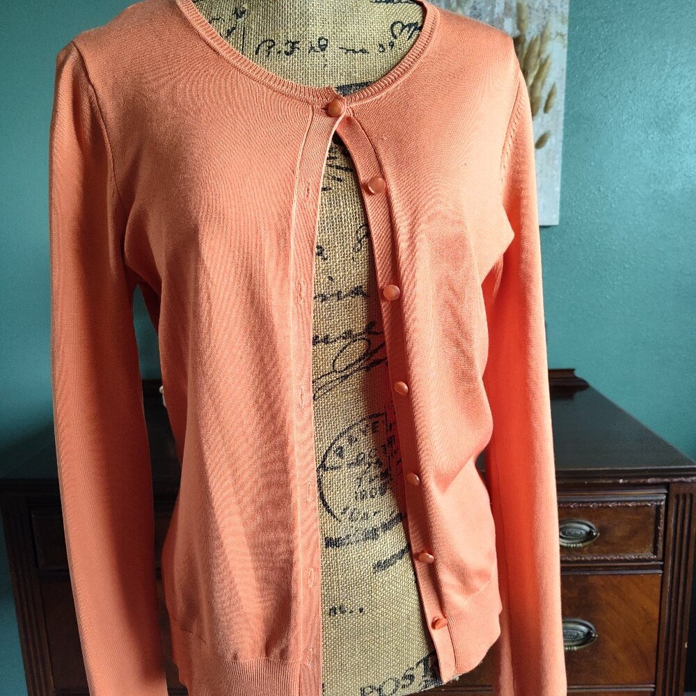 Peach Cardigan